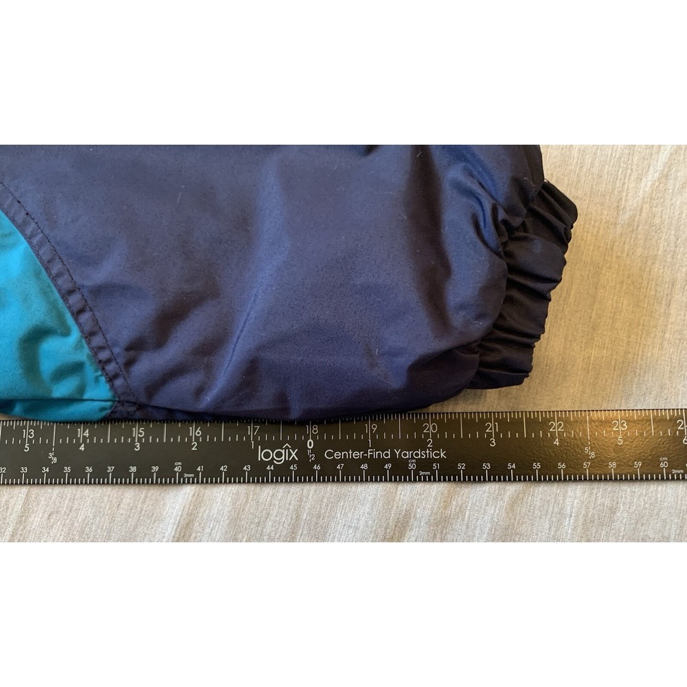 Columbia Jacket Women's Small Teal Full Zip Hooded Y2K Vintage - Picture 11 of 12